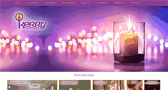 Desktop Screenshot of kerrycandles.ie